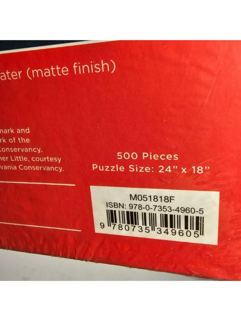 Frank Lloyd Wright Fallingwater 500pc 2-In-1 Double-Sided Puzzle 24x18